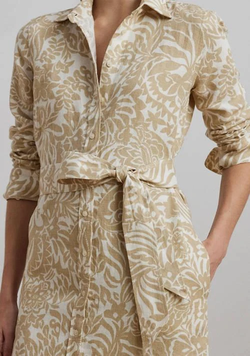 Ralph Lauren Ralph Lauren Petite Floral Linen Shirtdress 3