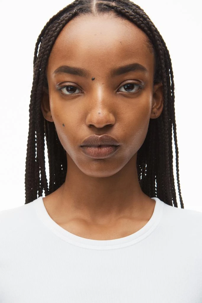 Alexander Wang short-sleeve bodysuit in rib-knit jersey 4
