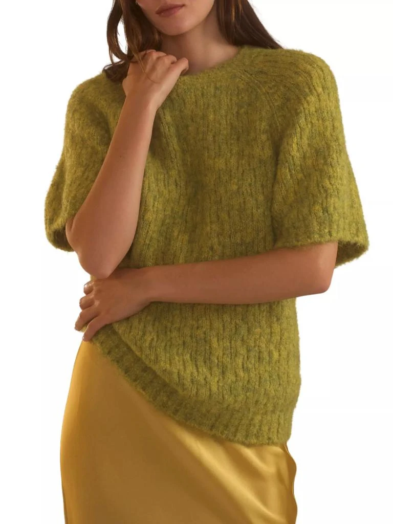 Cynthia Rowley Cotton Short-Sleeve Sweater 4