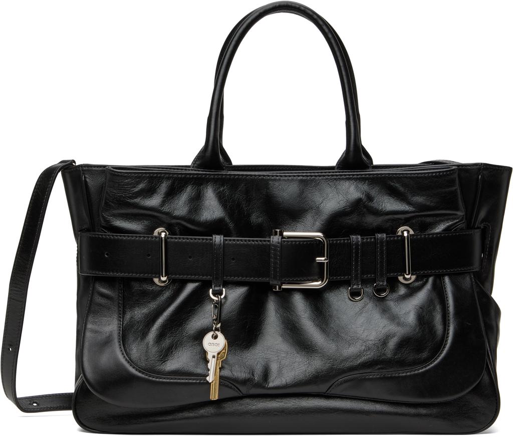 【関税込み】OSOI ブラック Brocle バッグ Osoi Hobo Brocle ショルダーバッグ | ブラック | FARFETCH JP