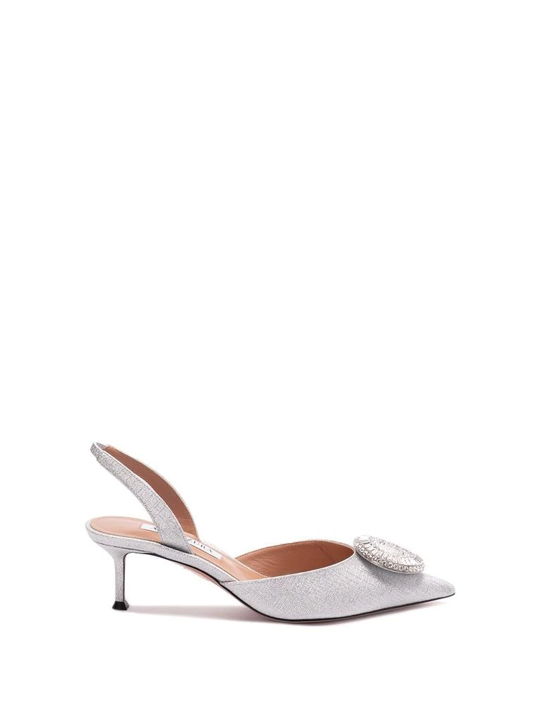 Aquazzura Aquazzura `Crystal Hoop Sling 50` 1