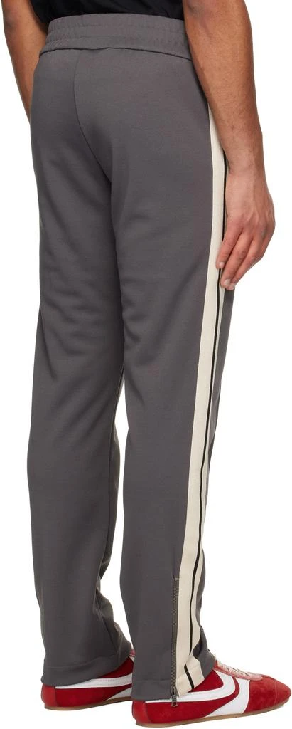 Palm Angels Gray Classic Logo Track Pants 3