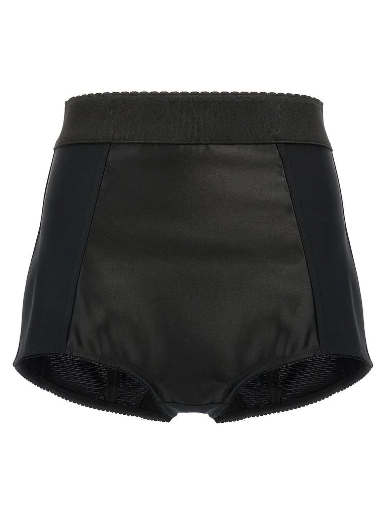 Dolce & Gabbana Dolce & Gabbana High Waist Satin Panties 1