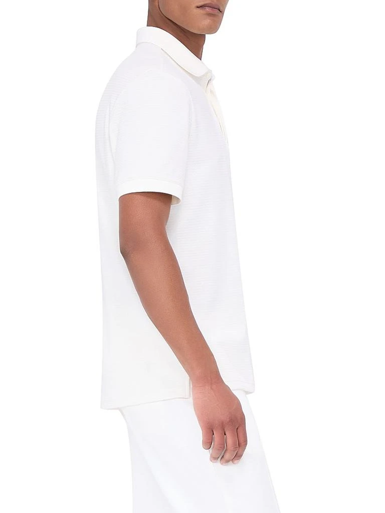 BUGATCHI Three-Button Polo Shirt 4