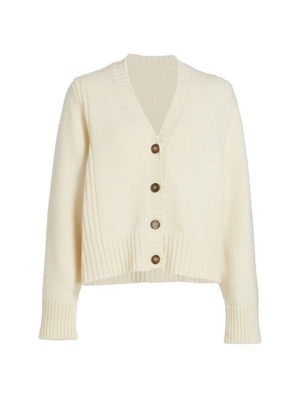 Saks Fifth Avenue COLLECTION Merino Wool Cardigan 6