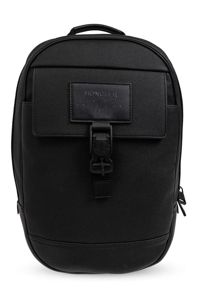 Moncler Moncler Logo Patch Zip-Up Backpack 1
