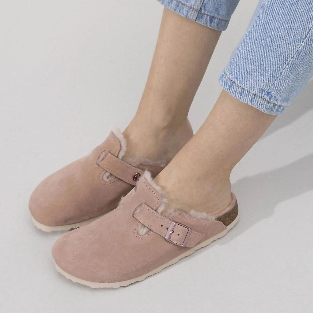 Birkenstock Birkenstock - Women's Boston Fur Shearling Clog 4