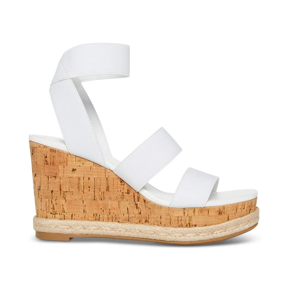 Madden Girl Maranda Stretch Ankle-Strap Platform Wedge Sandals 2