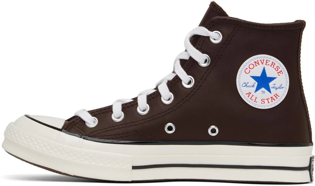 Converse Brown Chuck 70 Heritage Leather High Top Sneakers 3