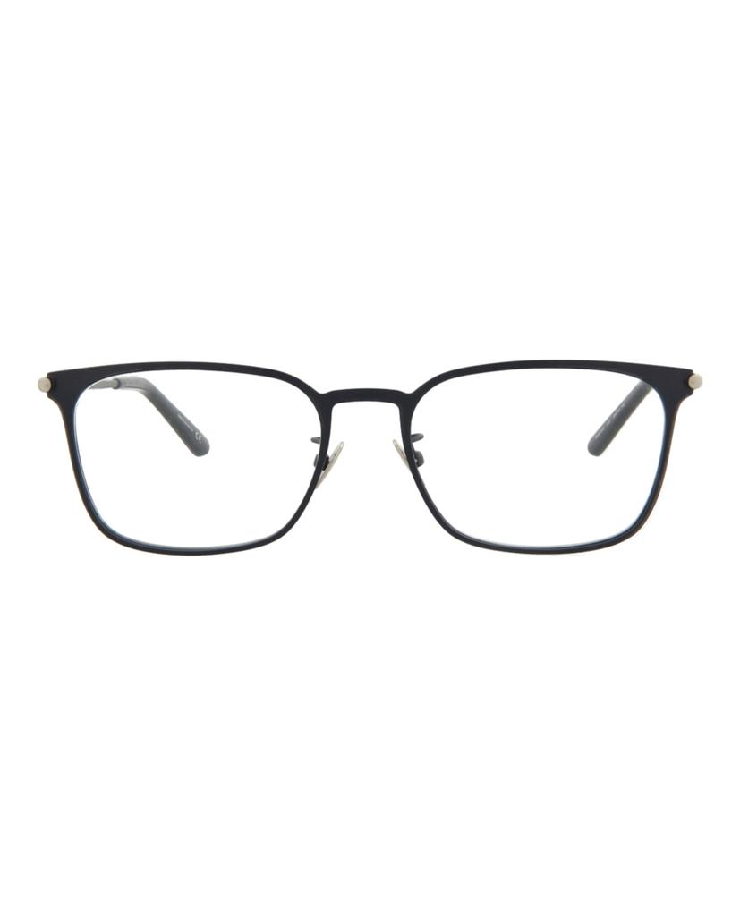 Bottega Veneta Square-Frame Metal Optical Frames