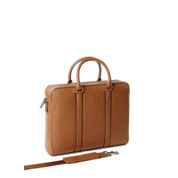 le tanneur Charles leather briefcase
