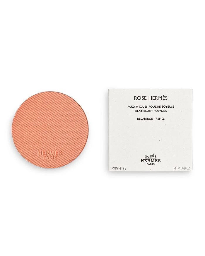 HERMÈS Rose Hermès Silky Blush Powder & Refill 2