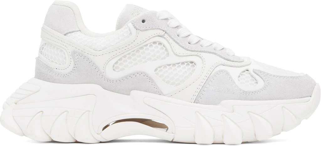 Balmain White B-East Sneakers 1
