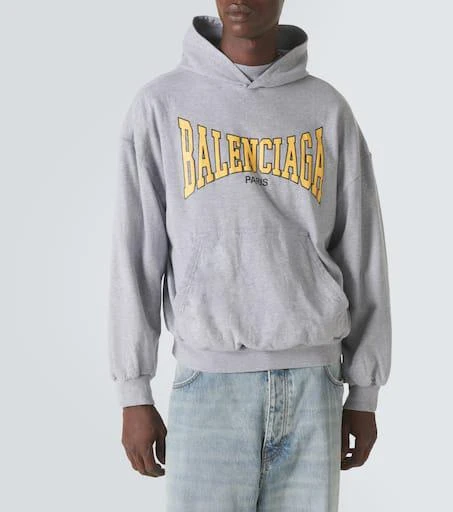 Balenciaga Cotton jersey hoodie 3