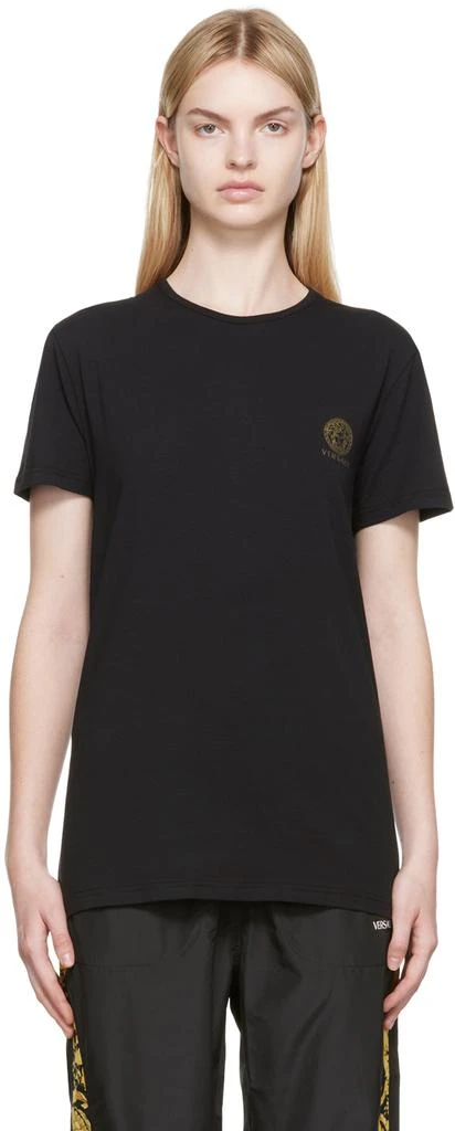 Versace Underwear Black Medusa T-Shirt 1