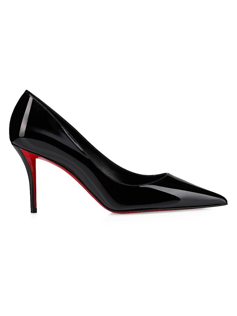 Christian Louboutin Miss Z Patent Red Sole Pumps - High