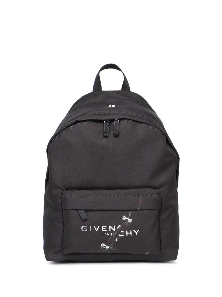Givenchy Logo Printed Backpack 1
