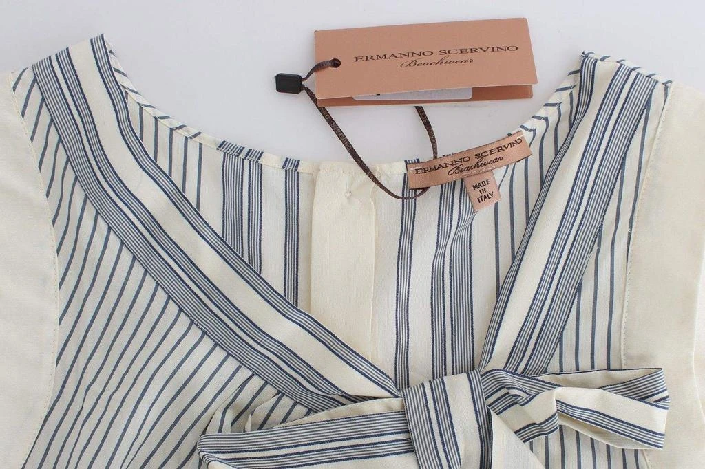 ERMANNO ERMANNO SCERVINO Women   Beachwear Striped Top Blouse 6