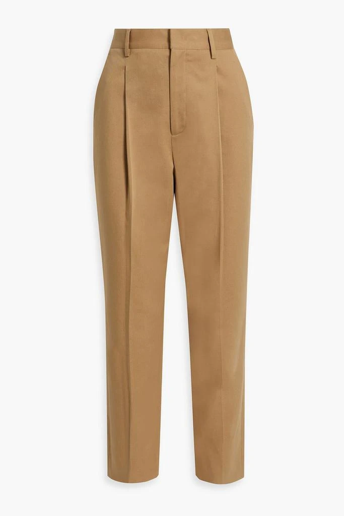RED Valentino Cotton-blend twill tapered pants 1