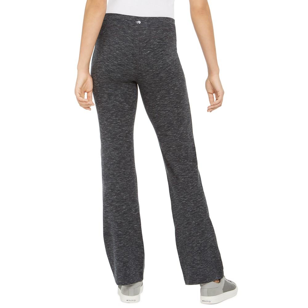 ID Ideology Women's Essentials Flex Stretch Bootcut Yoga Full Length Pants, Created for Macy's