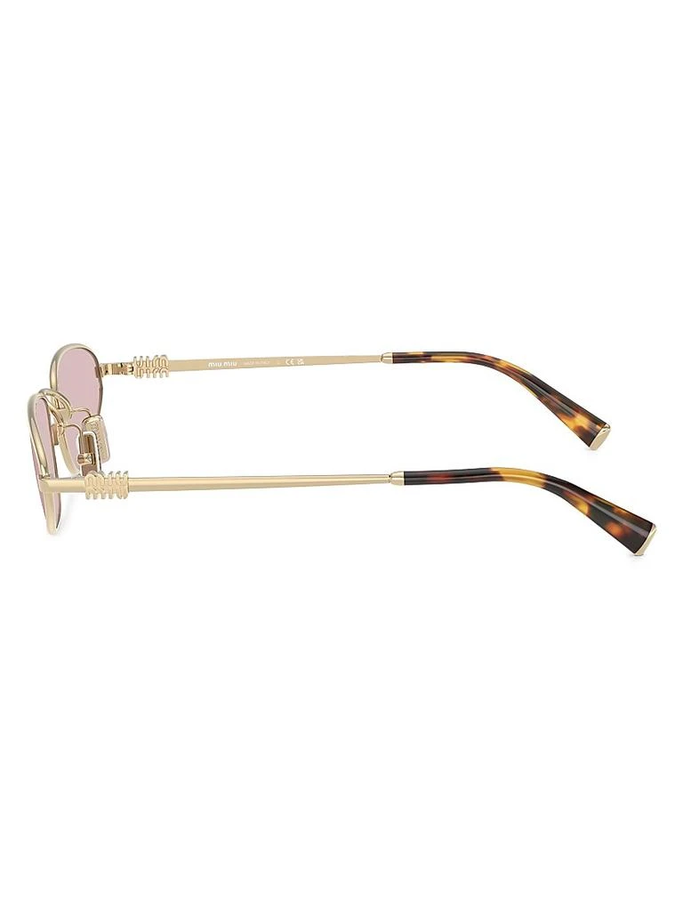 Miu Miu 52MM Oval Sunglasses 3
