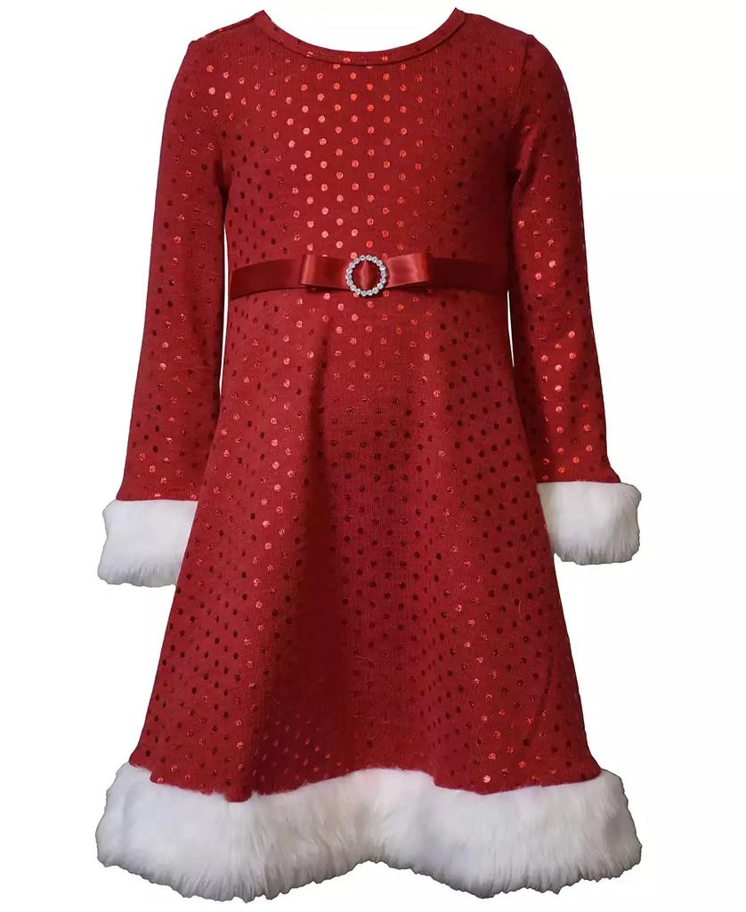Girls' 2T-6X Long-Sleeve Foiled Dot Santa Dress  On Sale Now with Up to  65% Off | Discover Exclusive Deals & Savings at BeyondStyle  Authentic Bonnie  Jean dress|kids|dresses with Limited-Time Discounts,
