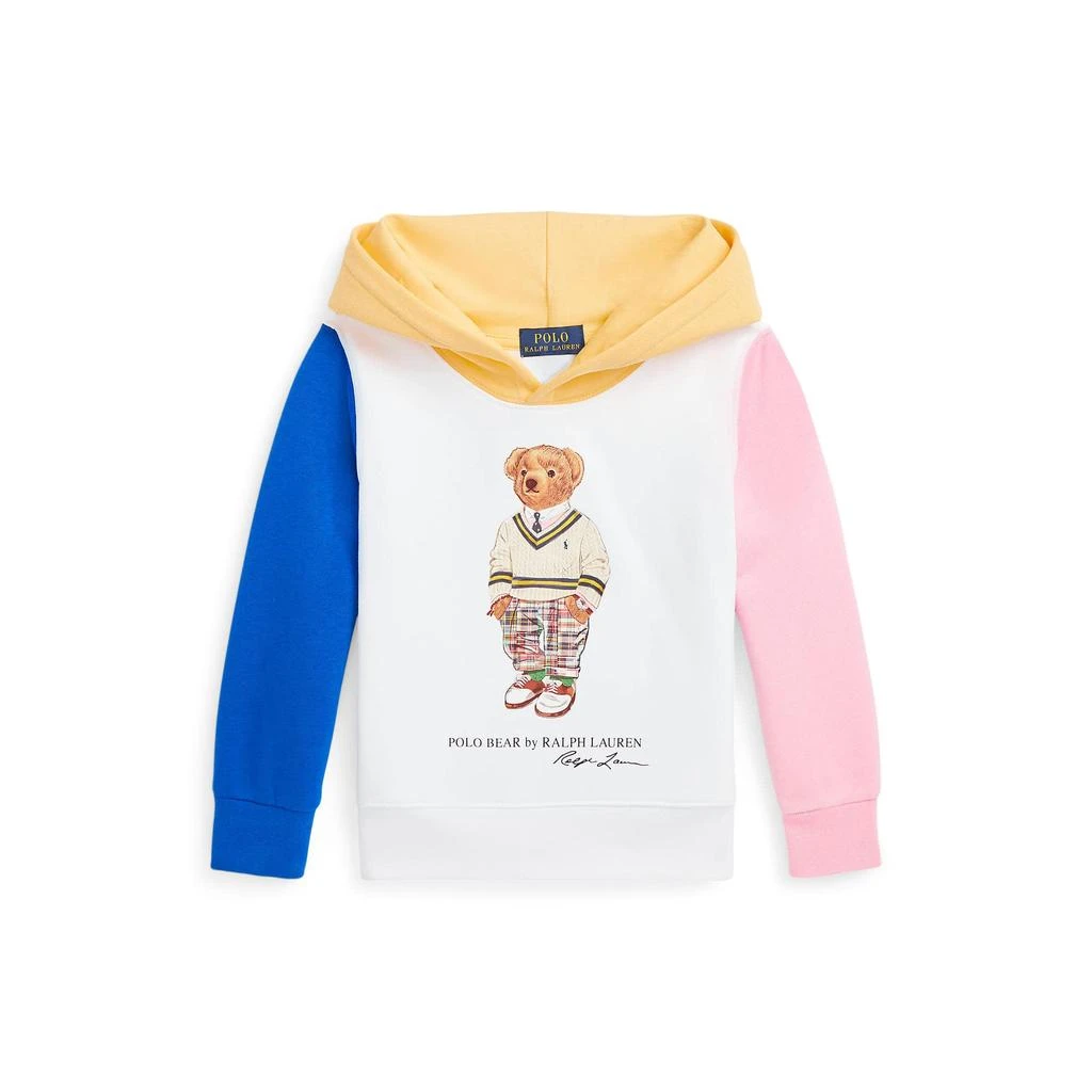 Polo Ralph Lauren Kids Polo Bear Color-Blocked Fleece Hoodie (Toddler) 1