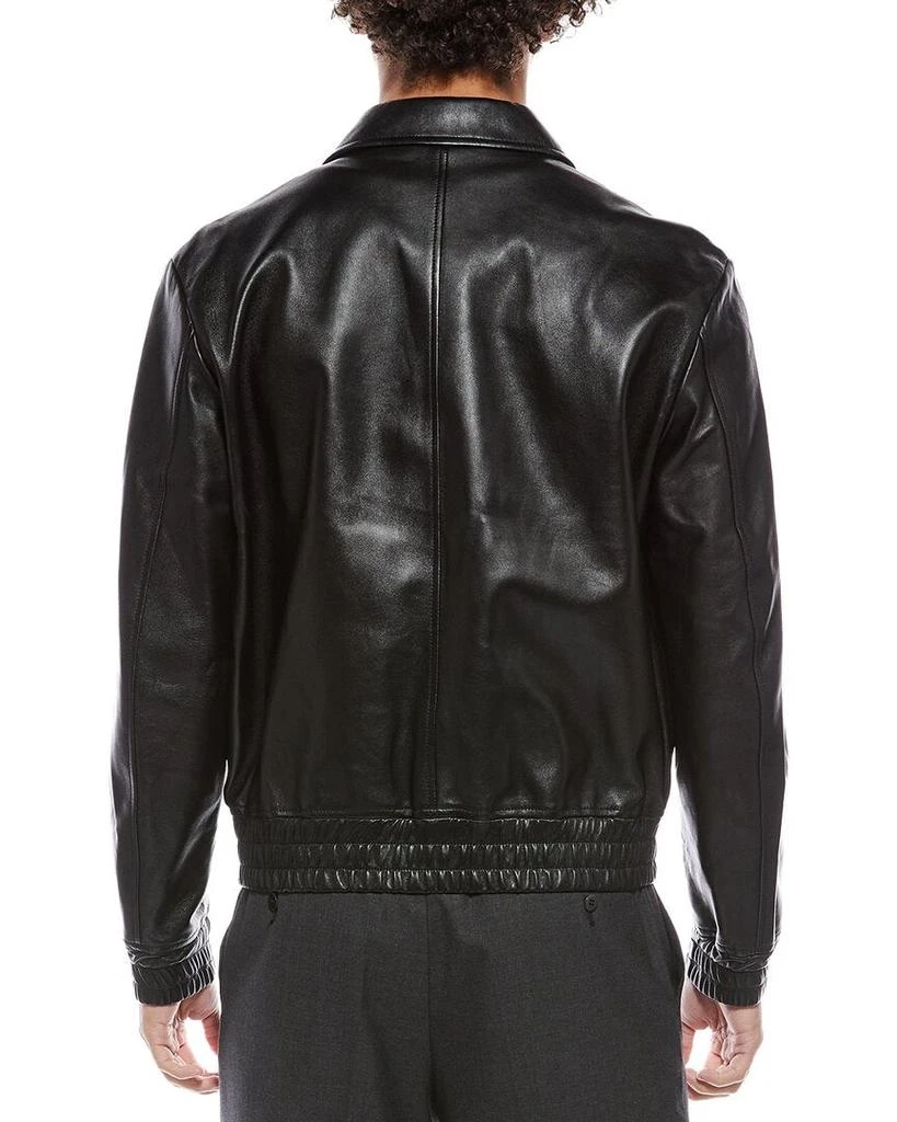 Todd Snyder Todd Snyder Leather Bomber Jacket 2