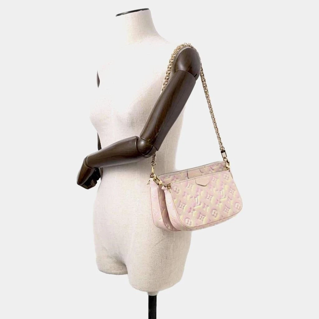 Louis Vuitton Louis Vuitton Pink Monogram Empreinte Multi Pochette Accessoires Shoulder Bag 3