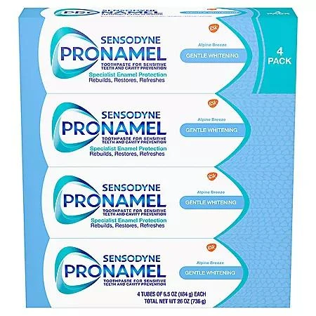 Sensodyne Sensodyne Pronamel Gentle Whitening Toothpaste for Sensitive Teeth, Alpine Breeze, 6.5 oz., 4pk. 1