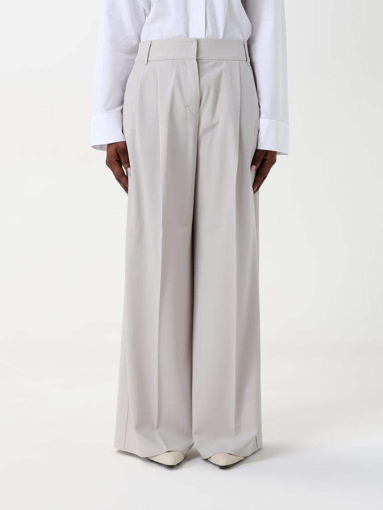 パンツ MAX MARA WHITE LINEN GARIBO WIDE-LEG PANT Max Mara Garibo wide-leg Trousers | White | FARFETCH