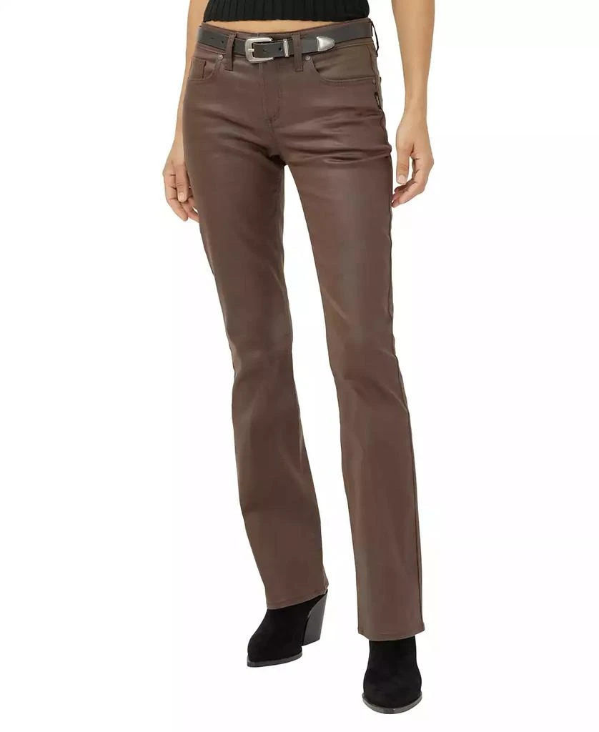 Silver Jeans Co. Women
s Suki Mid Rise Curvy Fit Slim Bootcut Jeans 1