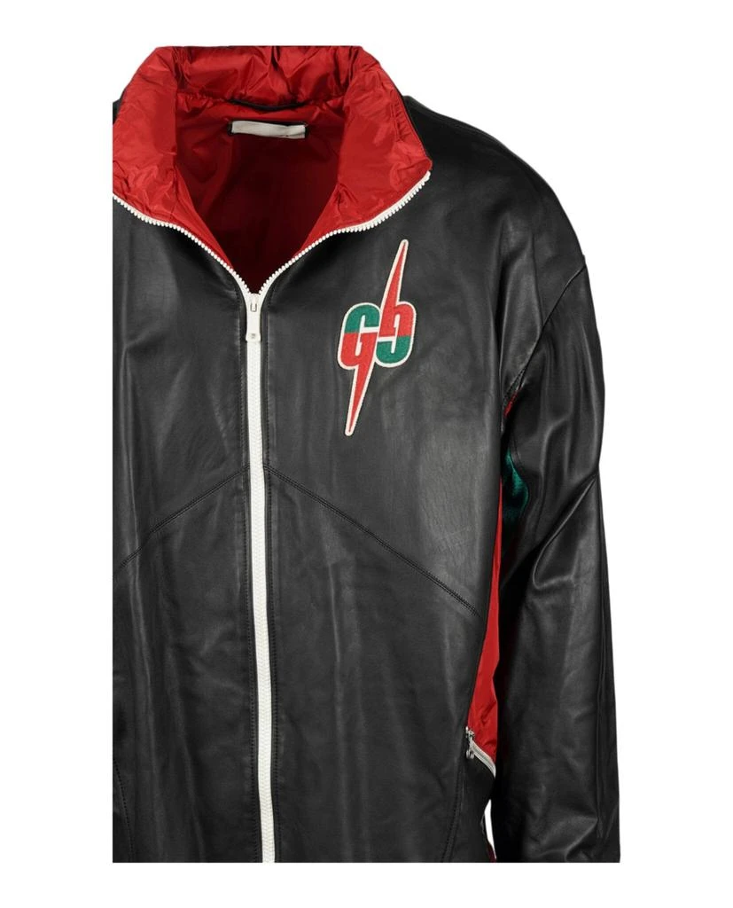 Gucci Leather Bomber Jacket 3