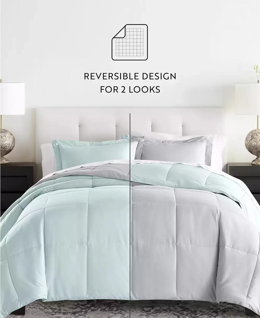 IENJOY HOME All Season Lightweight Down Alternative Reversible 3-Pc. Comforter Set 7