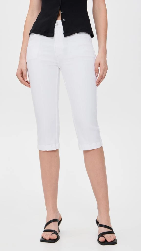 Rag & Bone Flexi Kit Mid-Rise Capri Shorts 1