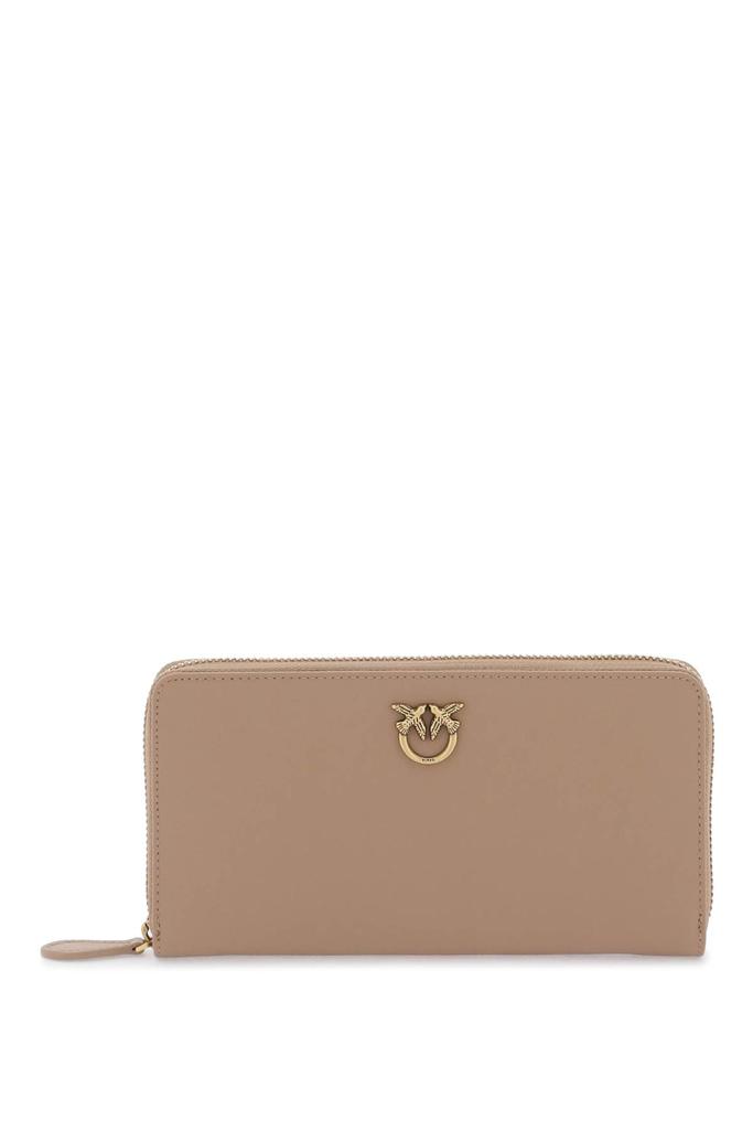 PINKO maxi rider zip-around wallet