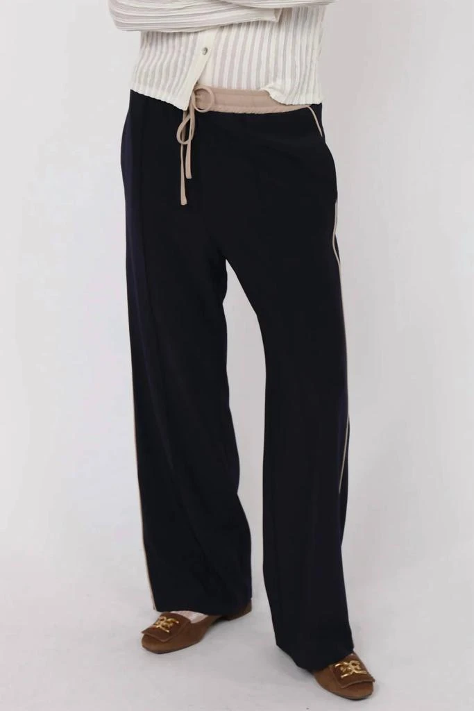 Sadie 
Sage Sadie 
Sage - On Film Vintage Contrast Piping Drawstring Pant 3