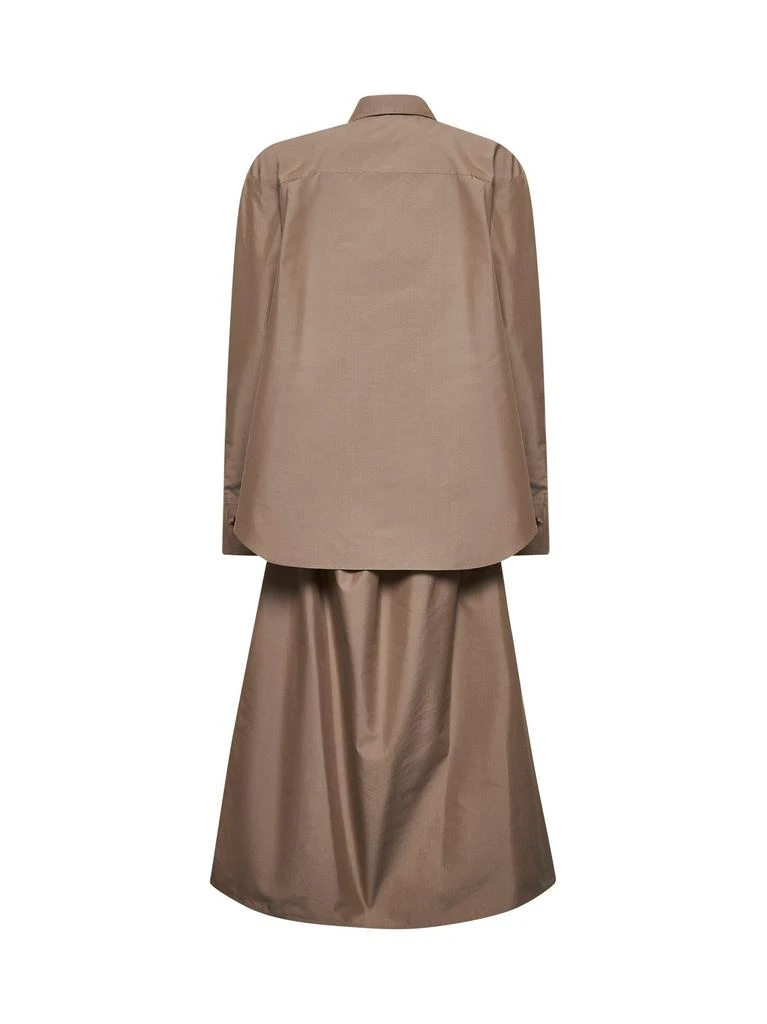 Fendi Fendi Long Sleeved Belted Shirt Dress 2
