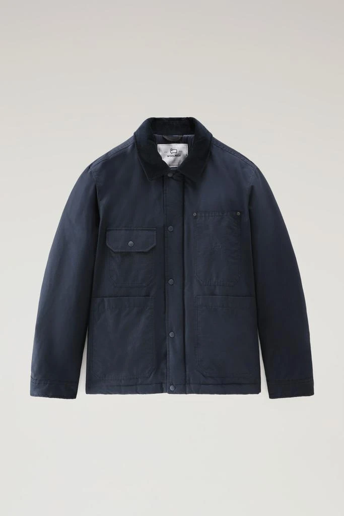 Woolrich Work Duster Jacket in Eco Ramar - Men - Red 1