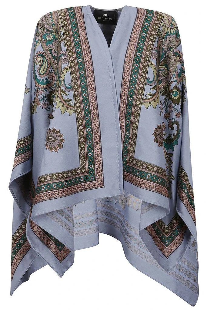ETRO Etro Paisley-Jacquard Cape 1