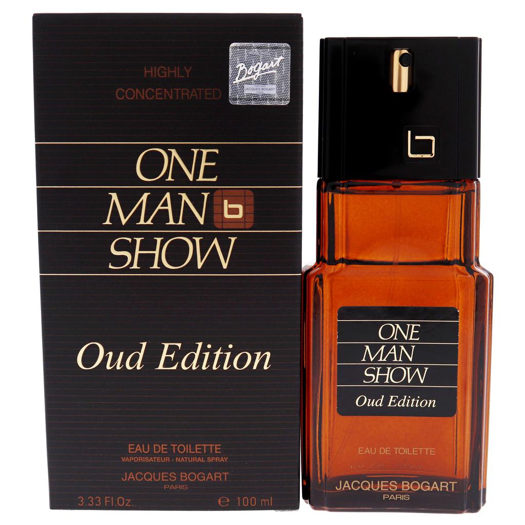 JACQUES BOGART One Man Show For Men 3.33 oz EDT Spray (Oud Edition)