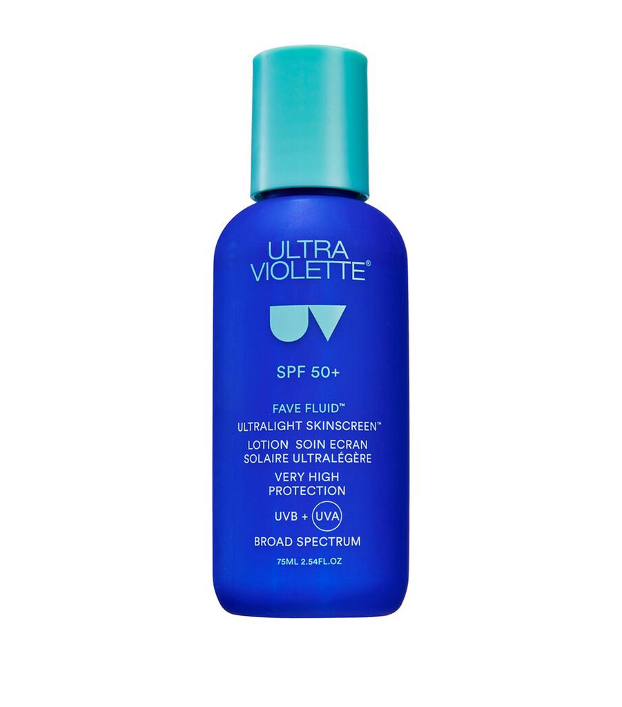 ULTRA VIOLETTE Fave Fluid SPF 50+ Ultralight Skinscreen (75ml)