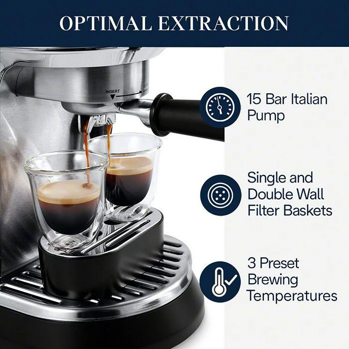 De'Longhi Dedica Maestro Plus Espresso Machine 9