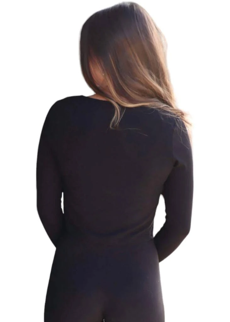 Sadie & Sage Cardigan Top Set In Black 2