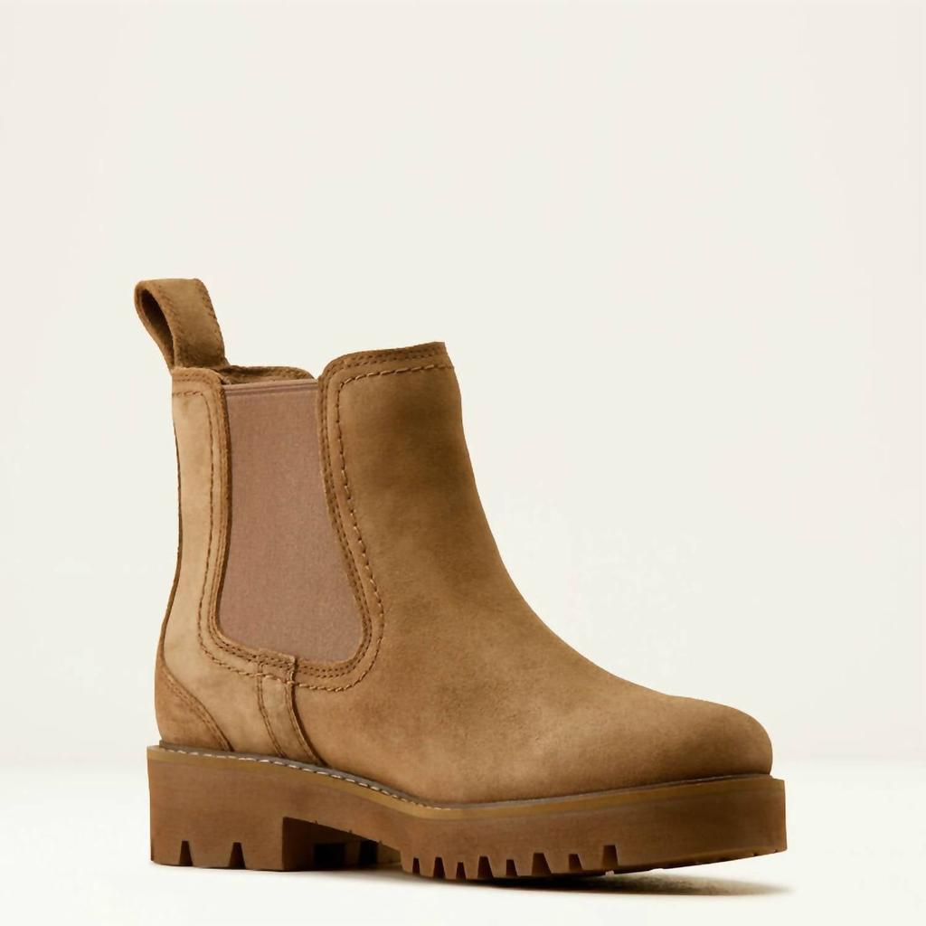 Ariat Women Wexford Lug Boot In Dark Moss