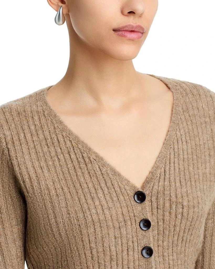 Lucy Paris Lionel V Neck Cardigan Sweater 5
