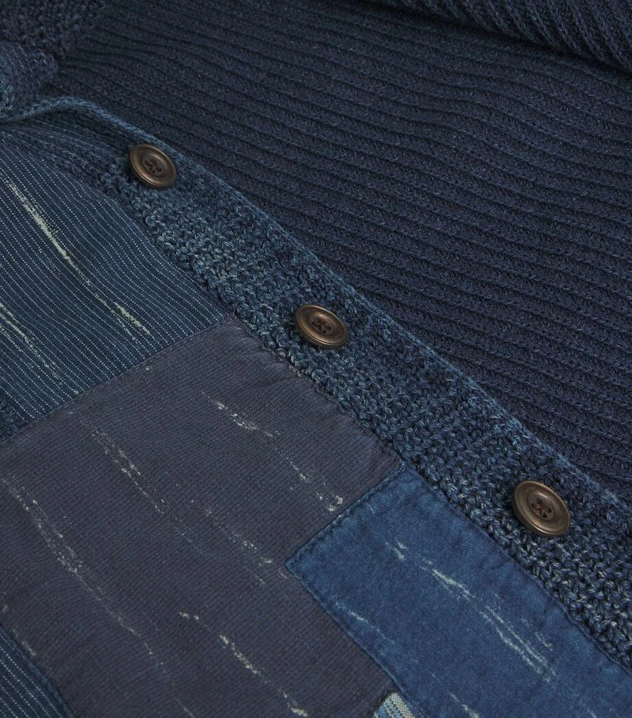 Ralph Lauren Cotton Patchwork Cardigan 5