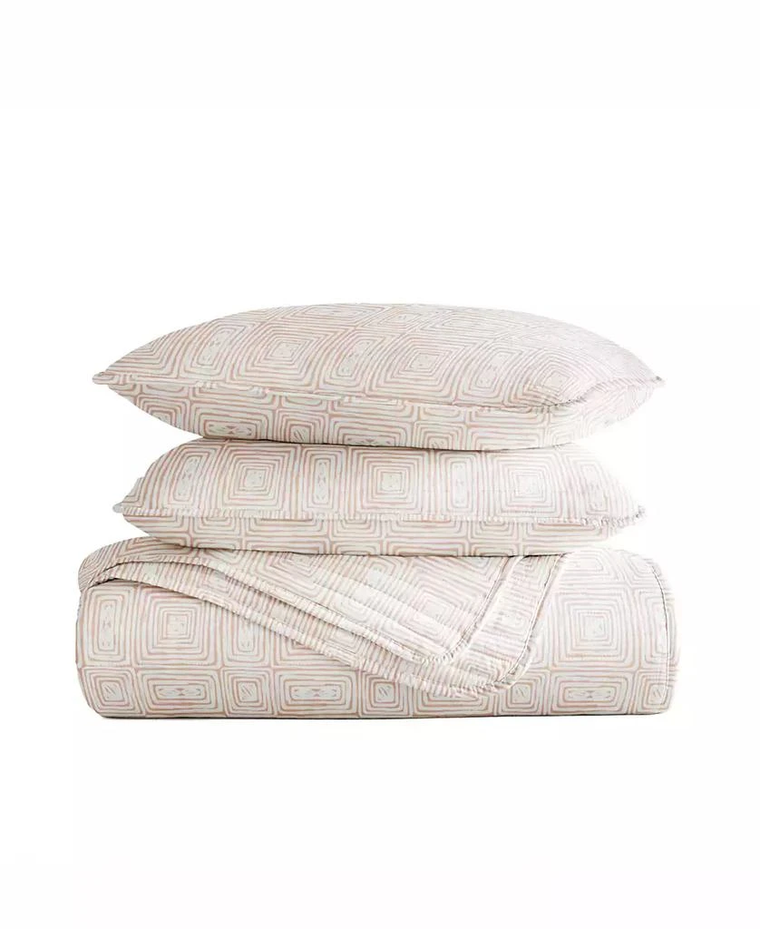 IENJOY HOME Geometric Maze Reversible 2-Pc. Quilt Set 3