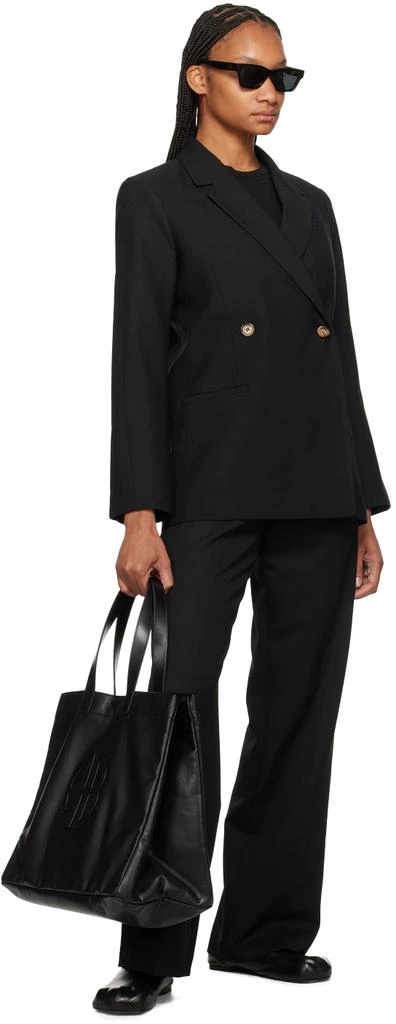 ANINE BING Black Kaia Blazer 4