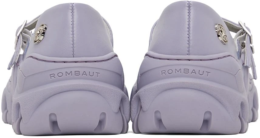 Rombaut Purple Boccaccio II MJ Ballerina Flats 2